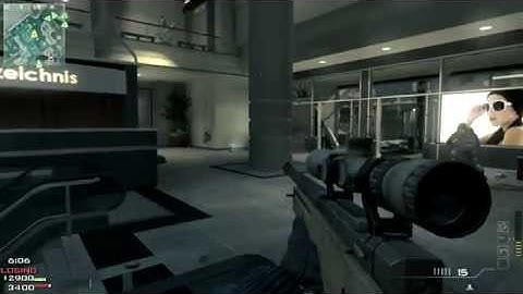 MW3 Sniper Rampage on Arkaden - 7 kills in 20 seconds