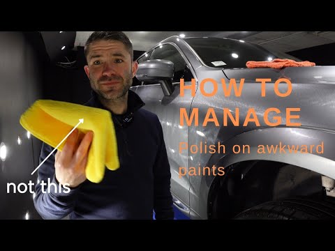 How to remove polish on soft sensitive paints without marring