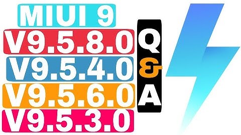 MIUI V9.5.8.0 ,V9.5.4.0 ,V9.5.3.0 & More Stable Updates Not Received (SELF Q & A)