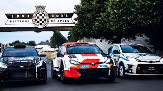 Wrc At Fos Goodwood 2023 || Famous Festival Of Speed