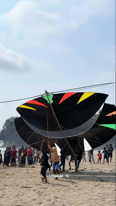 The Moment the Largest Pegon Kite Broke Its Wing