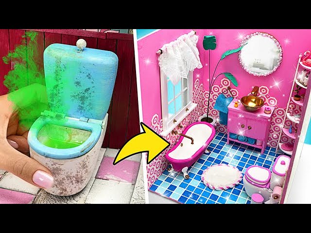 🏠 LIVE: Best Dollhouse Builds and Transformations || FUN & EASY DIY! ✨ class=