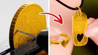 Incredible Jewelry Made Out Of Coins || Easy Ways to Make Rings And Bracelets