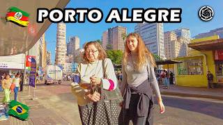 Downtown Porto Alegre 🇧🇷 Brazil | Rio Grande Do Sul | 2022 【 4K Uhd 】