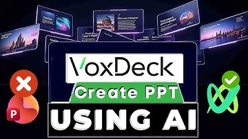 Bye Gamma, Hello VoxDeck – This Tool Is a Game Changer for Professional Slides!