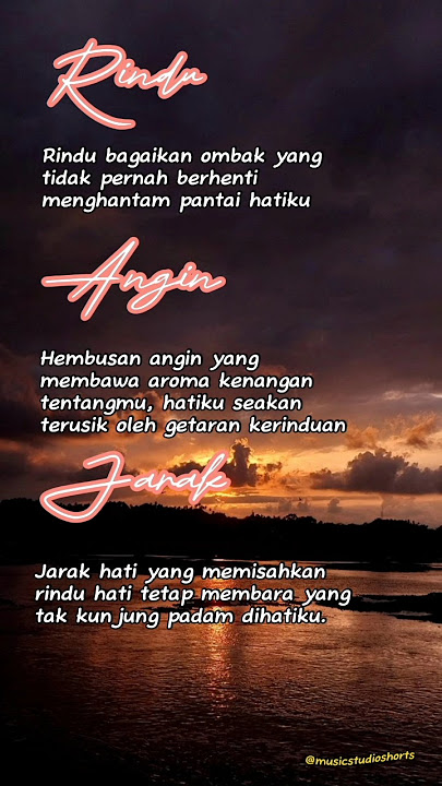Kata Kata Rindu Buat Orang Yang Kita Sayang #Shorts #videoshorts #rinduserindurindunya #perasaan