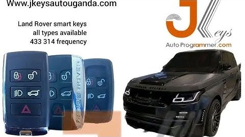 range rover 2018-2021 smart key programming done with lonsdor k518