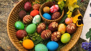 Romanian Easter Egg Tradition! | No Fear Cooking