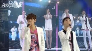 [Fancam]120818 SMTown Concert in Seoul - Dear my family {D.O & Baekhyun Focus}.mp4