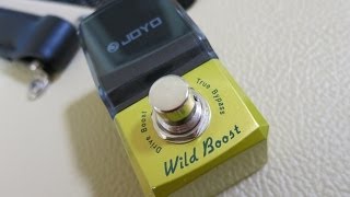 Joyo Ironman - Wild Boost - Pedal Demo