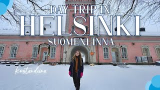DAY TRIP IN HELSINKI FINLAND 2022 | SUOMENLINNA | LUX HELSINKI & COVID-19 REGULATIONS