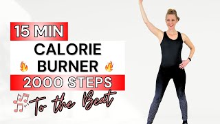 15 Min 🔥 2000 Steps 🔥 NO JUMPING 🔥 CALORIE BURNER 🔥 Weight Loss 🔥 Cardio Workout to Burn Fat Fast