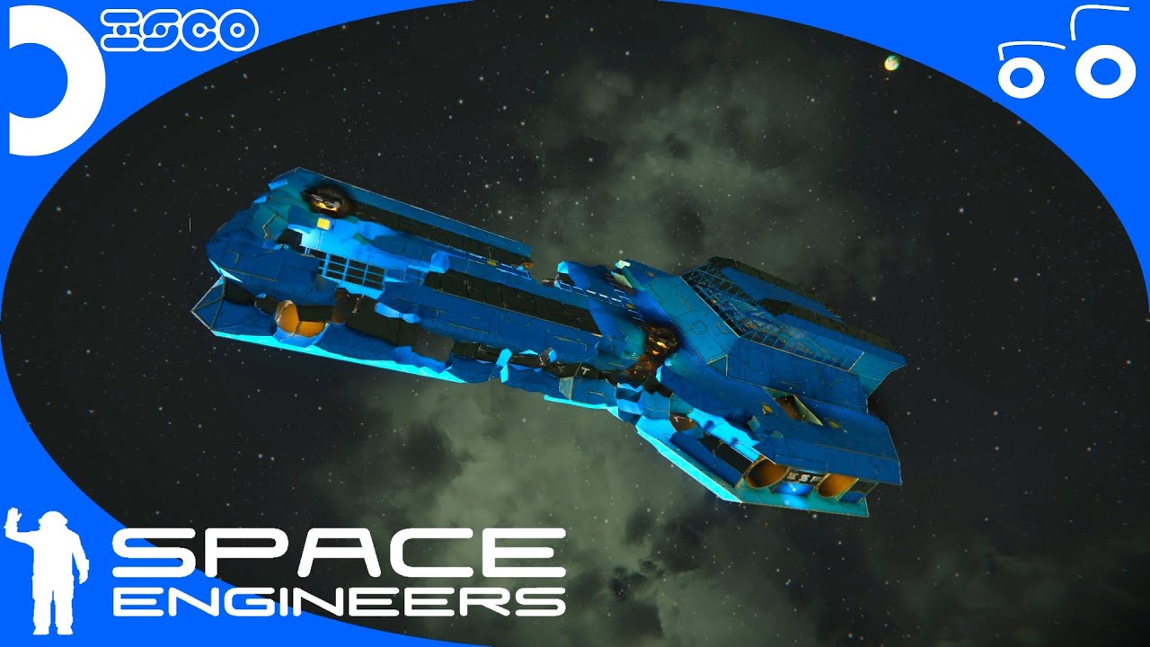 Space Engineers - EP19 The Titan Arrives and...... - YouTube