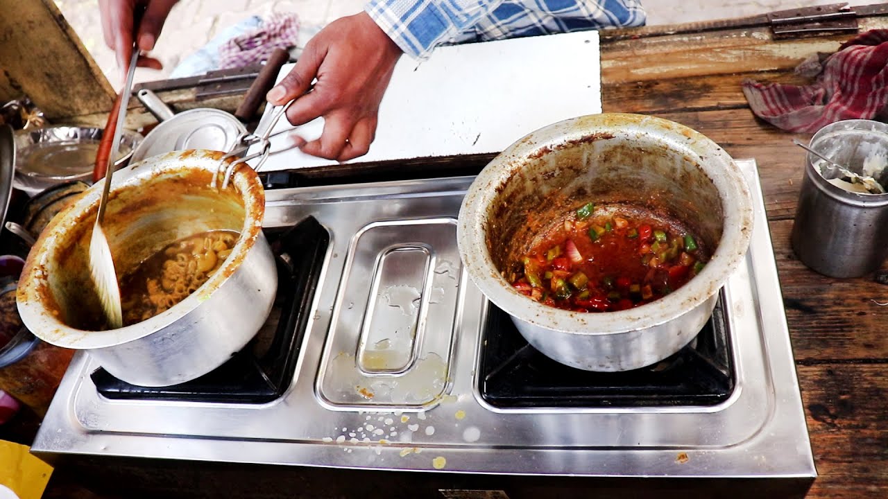 Ahmedabad Famous Duo Of Maggi And Pasta | Tadka Wali Items At Love Point | Indian Street Food | Street Food Fantasy