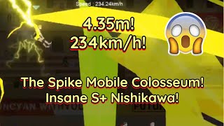 The Spike Mobile - Massively Buffed S+ Tier Tier Nishikawa Vs S+ Tier Isabel