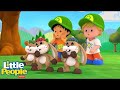 Play Time In The Garden ⭐ | Little People | Cartoons for Kids | WildBrain Little Jobs