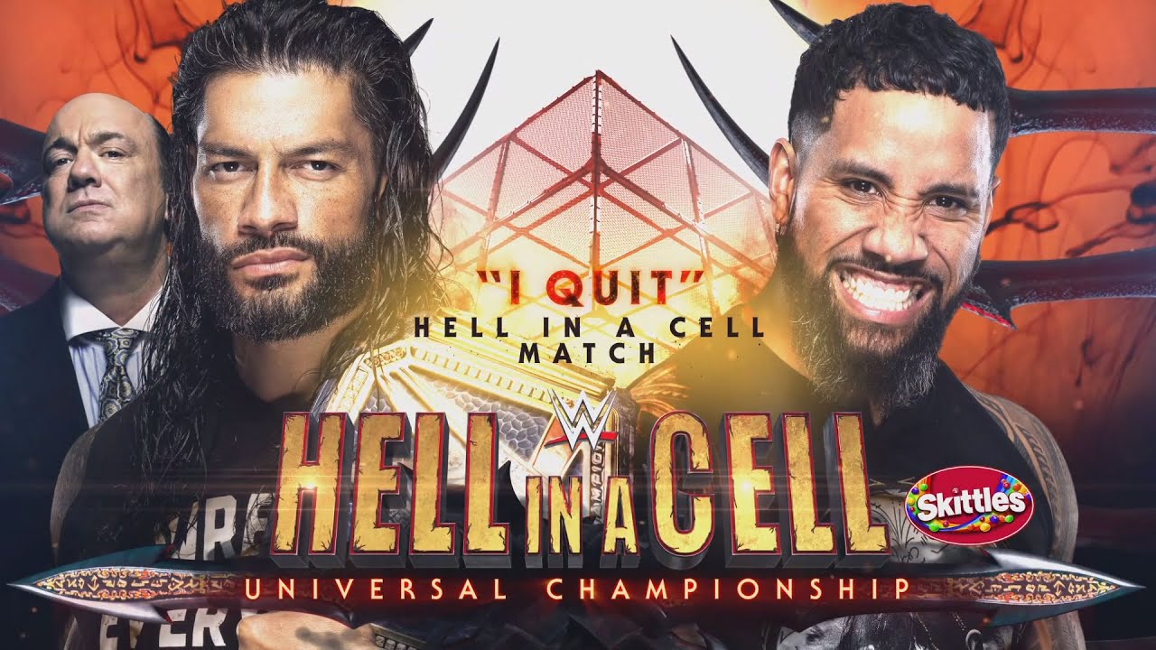 Hell in a Cell 2020: Roman Reigns vs. Jey Uso - Universal Championship (Hell  in a Cell I Quit Match) - YouTube