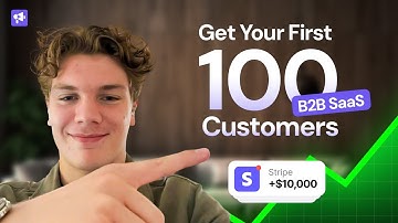 How to Get Your First 100 B2B SaaS Customers in 2025 using Cold Email | Oskar Moen