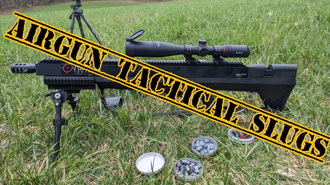 BULLDOG 457 airgun tactical slug testing YouTube