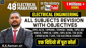 Complete Electrical Engg. Subjects + Revision | All Subject Theory + 580 Practice MCQ by Raman Sir