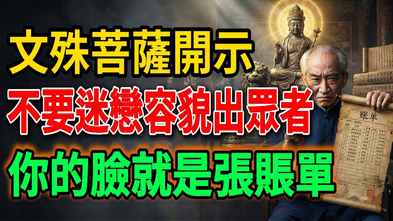 南懷瑾揭秘「畫皮」真相：50歲後長相醜陋是誰的錯？你那張價值百萬的臉，可能正是你前世的「欠條」！#南怀瑾 #佛学 #因果#佛學 #佛法智慧  #佛教文化 #佛教 #佛家 #佛法 #佛學知識 #修心修行