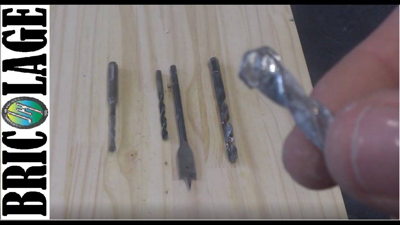 Comment percer un trou ? avec quel foret ? *les différentes mèches*👍 ...