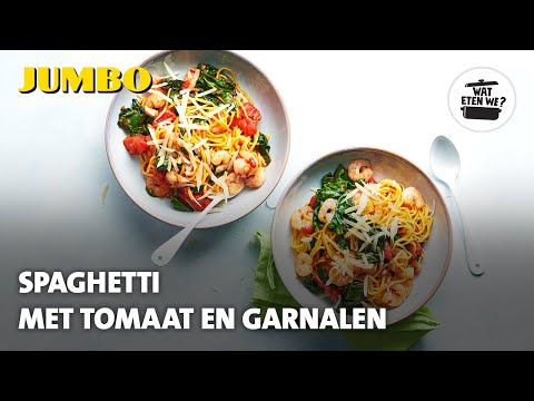 Video: Pasta Met Garnalen En Tomaten