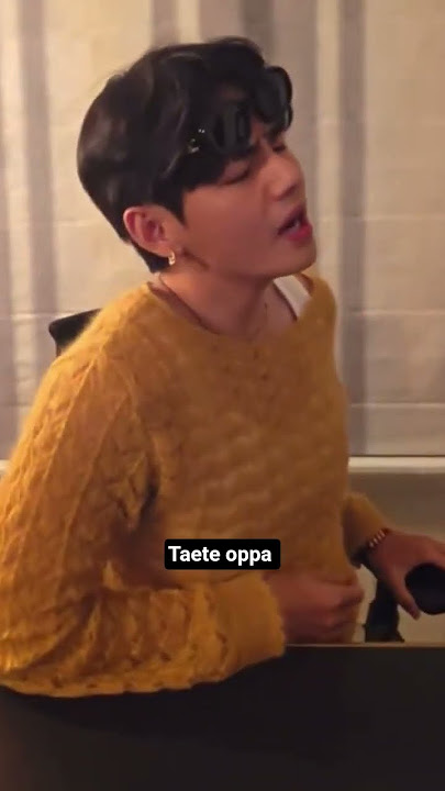 Taehyung and his voice both are beautiful 😍 #v #bts #Taehyung
