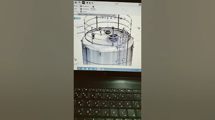 Storage Tank Design In Solidworks| #solidworks #autocad #storagetank