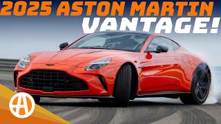 First Drive: 2025 Aston Martin Vantage – Excellent on Road and the Track