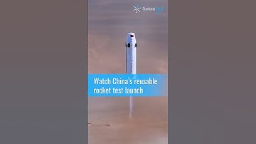 Watch China’s reusable rocket test launch