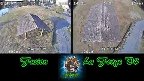 Fusion VS. LaForge V4 1st Test