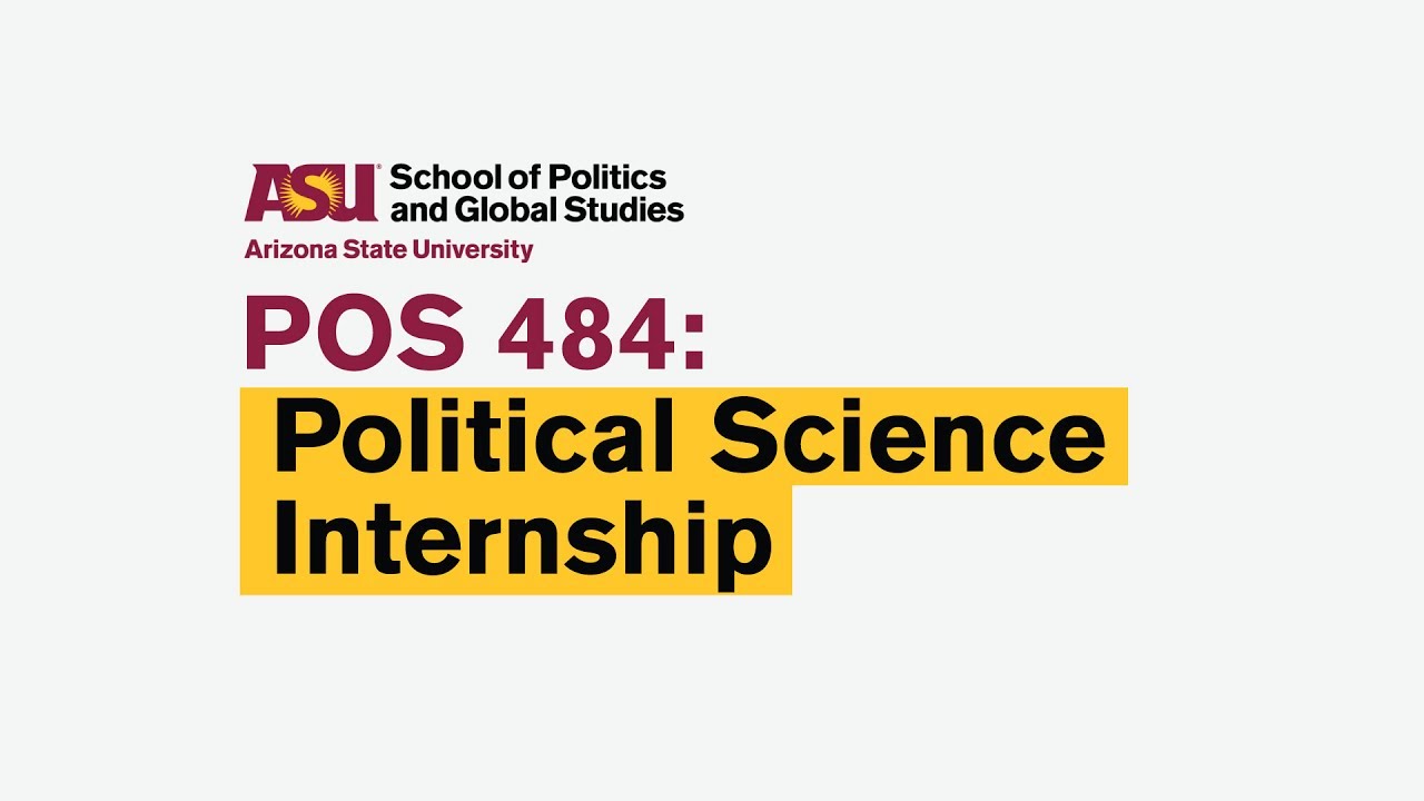 POS 484 Political Science Internships YouTube