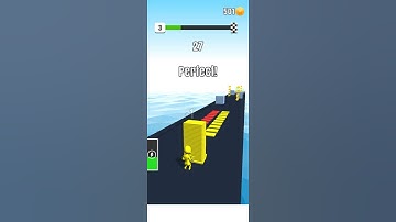 Stack Color Level 3 Gameplay Walkthrough (Android,IOS) #shorts