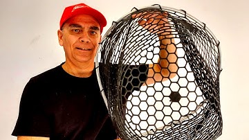 Rubber Fishing Net Repair | This is ALMOST MAGICAL