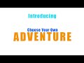 Choose your own adventure training by conjunction media