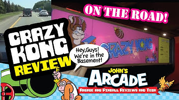 Crazy Kong Arcade Game Review - Falcon - Zaccaria - 1981 - FUNSPOT