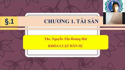 TÀI SẢN #kháiniệmtàisản #phânloạitàisản