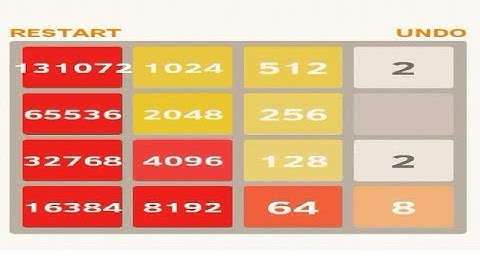 2048 WORLD RECORD: 3,866,052 POINTS & 131072 TILE
