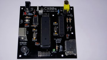 CX80s - Homebrew 8 bit computer presentation video