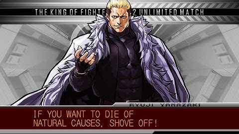 The king of fighters 2002UM YAMAZAKI COMBO