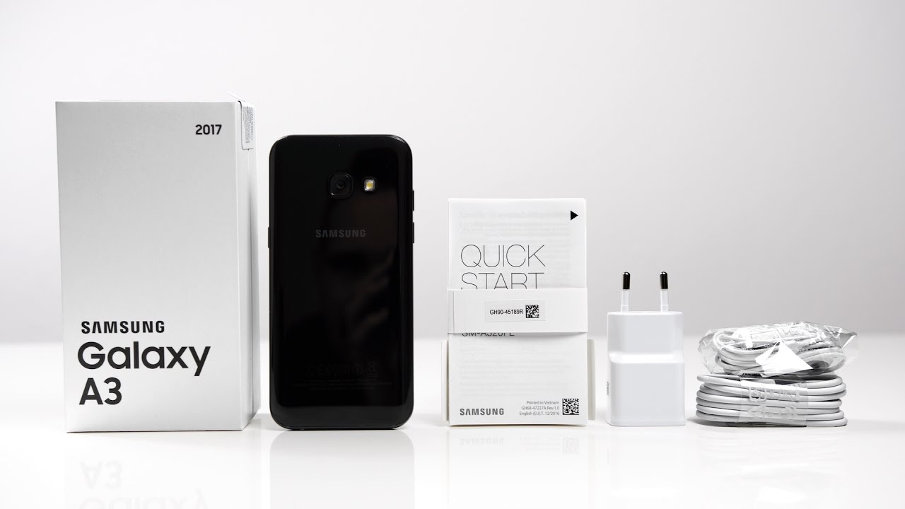 Unboxing: Samsung Galaxy A3 2017 (Deutsch) | SwagTab - YouTube