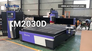 AccTek carousel auto tool changing disc atc woodworking cnc router AKM2030D