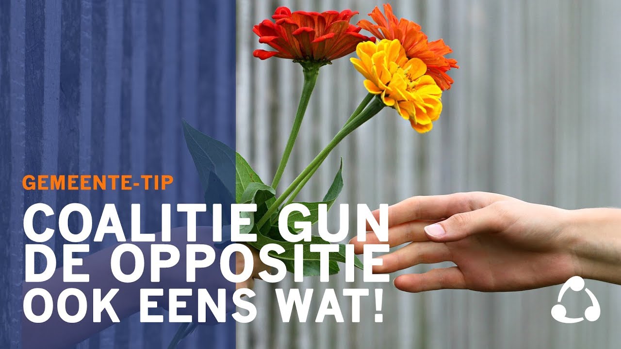 Coalitie, gun de oppositie ook eens wat! GEMEENTETIP YouTube