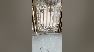 Thiết kế thi công cổng nhôm đúc 4 cánh tại quận 3, Hồ Chí Minh 0903056916 Tuấn