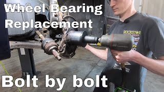 2006-2011 Honda Civic Wheel Bearing Replacement (Without Removing the Spindle)