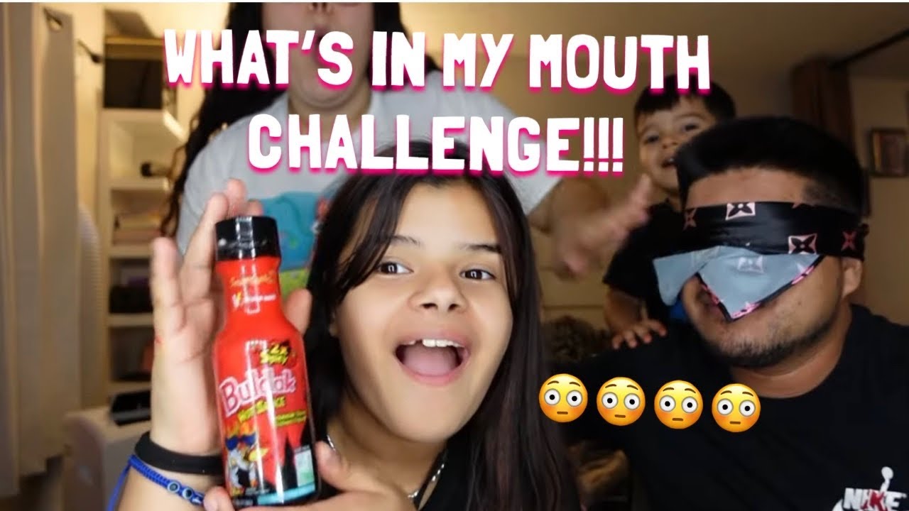 WHATS IN MY MOUTH CHALLENGE! I PUKED! YouTube