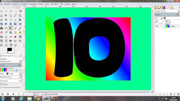 come fare una scritta trasparente con gimp 2.8