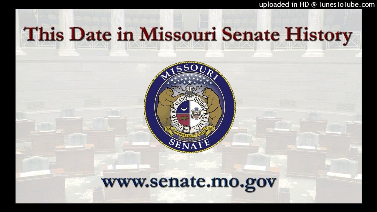 This Date in Missouri Senate History Sept. 17, 1997 YouTube