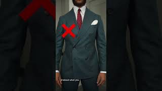 How To Wear A Doublebreated Suit The Correct Way